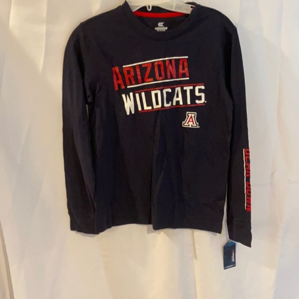 Arizona Wildcats Long Sleeve short youth size M New
